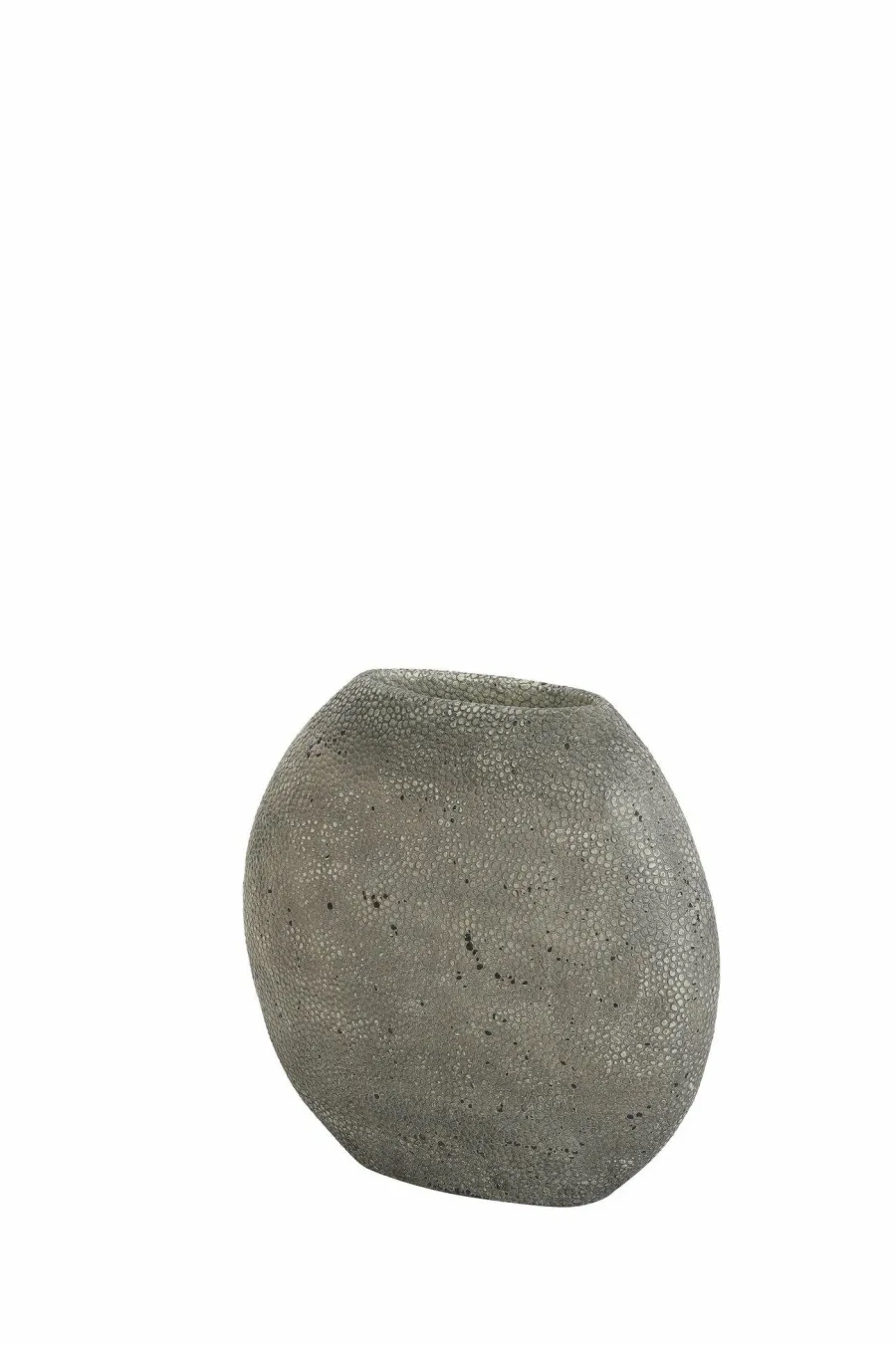Light en Living Vaas deco RAYSKIN grijs - 40x14x36 cm New