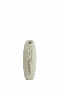 Light en Living Vaas deco 41x13x39,5 cm BUBIO crème Clearance
