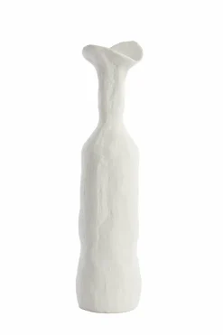 Light en Living Vaas deco 13x12,5x50 cm TEODORA crème Online