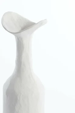 Light en Living Vaas deco 13x12,5x50 cm TEODORA crème Online