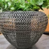 Light en Living Vaas deco Ø42x33 cm FINOU mat zwart Hot