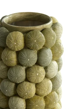 Light en Living Vaas deco Ø19X32,5 cm ZEEËGEL groen Outlet