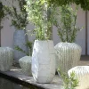 Light en Living Vaas deco Ø32x28 cm CACTI shiny mint groen