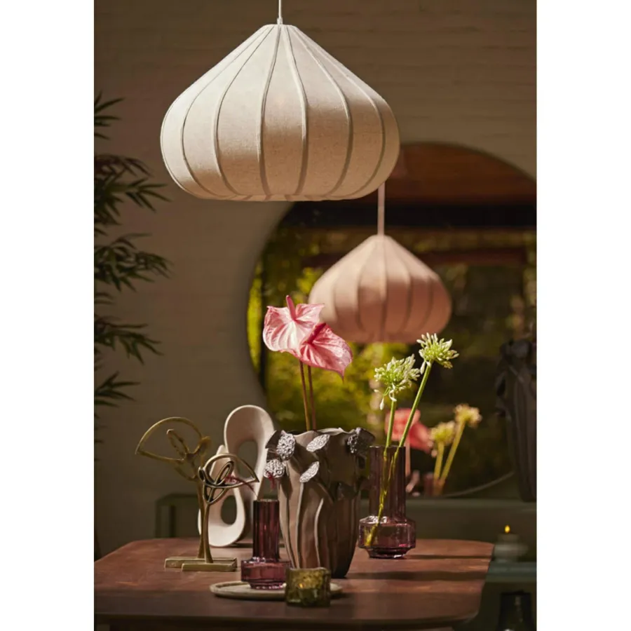 Light en Living Vaas deco 27,5x25,5x35 cm LAVCI keramiek mat donker bruin Online