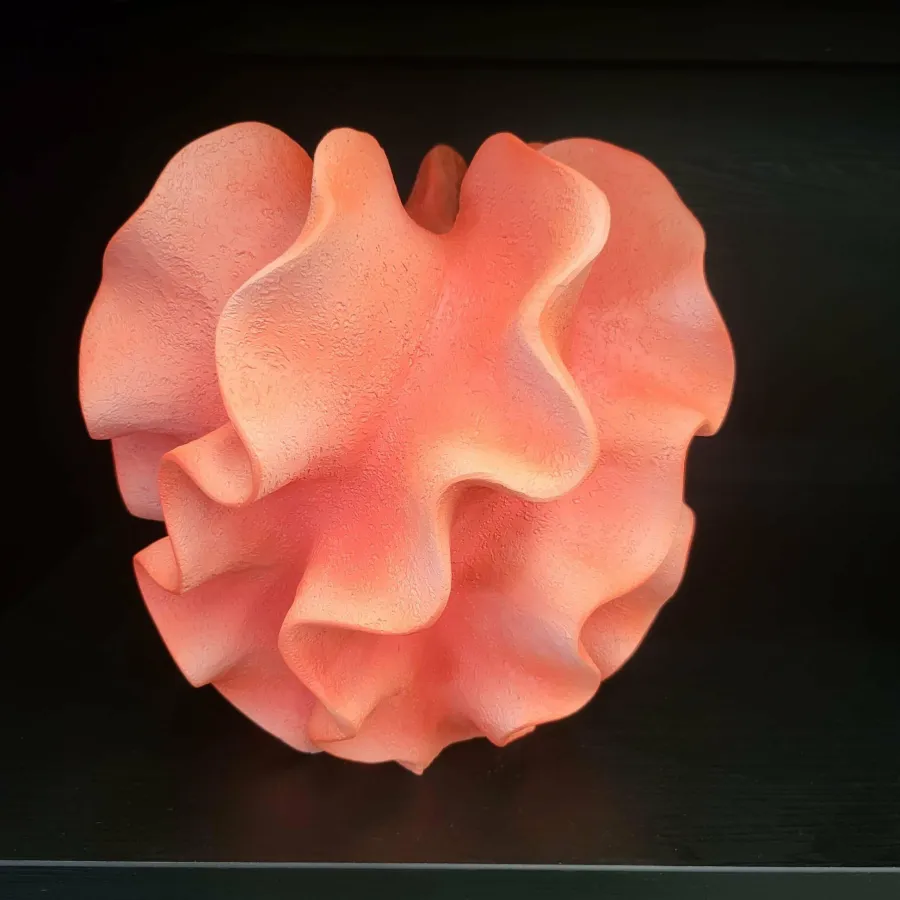 Light en Living Vaas deco Ø26,5X25 cm SHARUNA coral Clearance