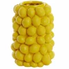 Light en Living Vaas deco LEMON geel - 33 cm hoog Best