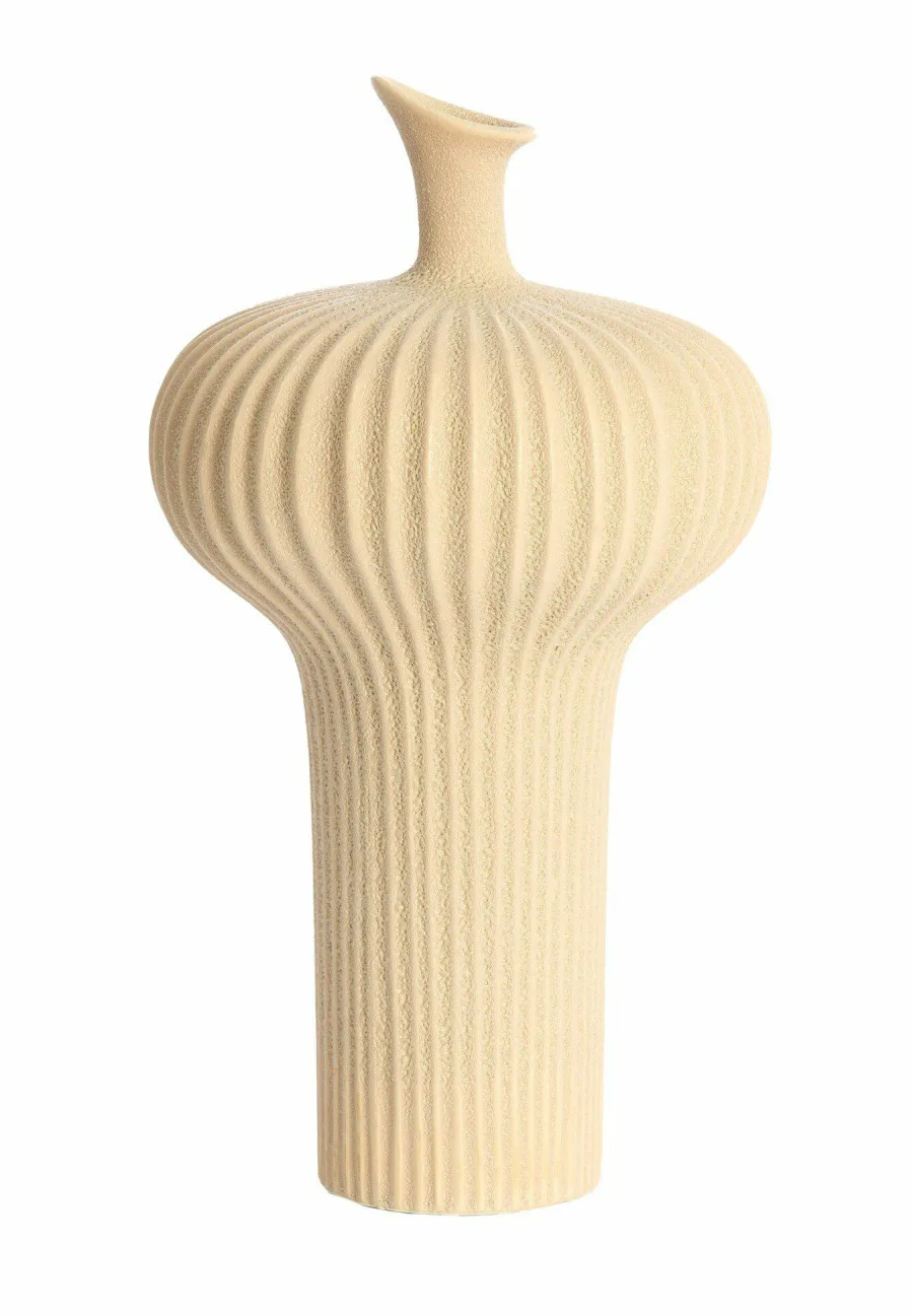 Light en Living Vaas deco Ø23,5x42,5 cm NEVANO mat perzik Discount