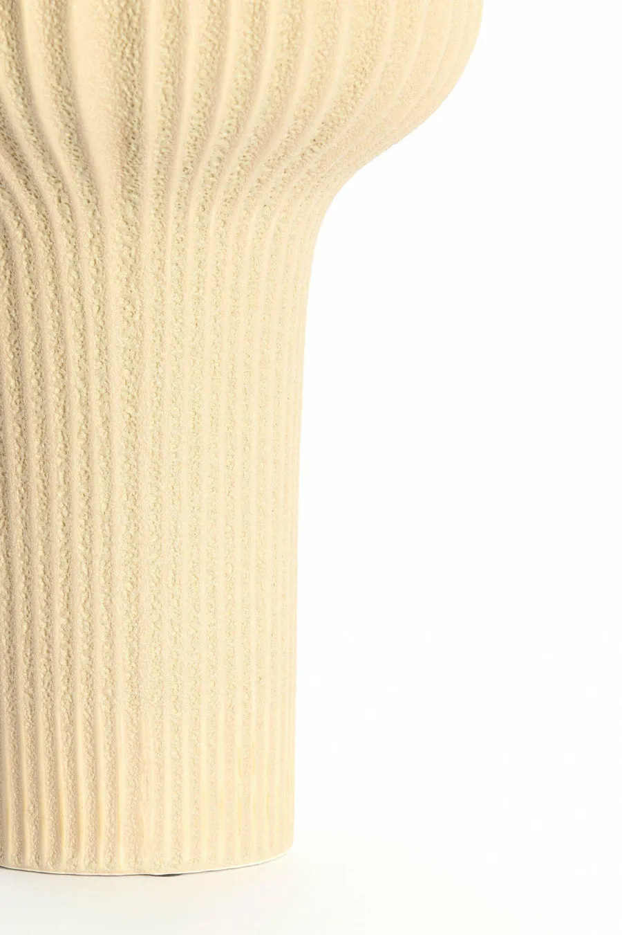 Light en Living Vaas deco Ø23,5x42,5 cm NEVANO mat perzik Discount