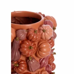 Light en Living Vaas deco Ø28x33 cm PUMPKIN rood Outlet
