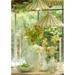 Light en Living Vaas deco Ø32x32 cm JUANA keramiek mint groen