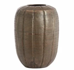 Light en Living Vaas deco Ø33.5x47 cm AGNITA donker bruin Discount