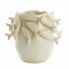 Light en Living Vaas deco 29X28,5X27 cm FISH keramiek creme Online