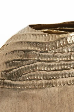 Light en Living Vaas deco 35x9,5x34 cm MAZAN goud Online