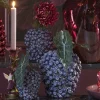 Light en Living Vaas deco Ø25,5x27 cm BERRIES keramiek donkerblauw Best