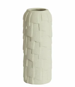 Light en Living Vaas deco Ø14x34,5 cm LEIMA keramiek mat crème Hot