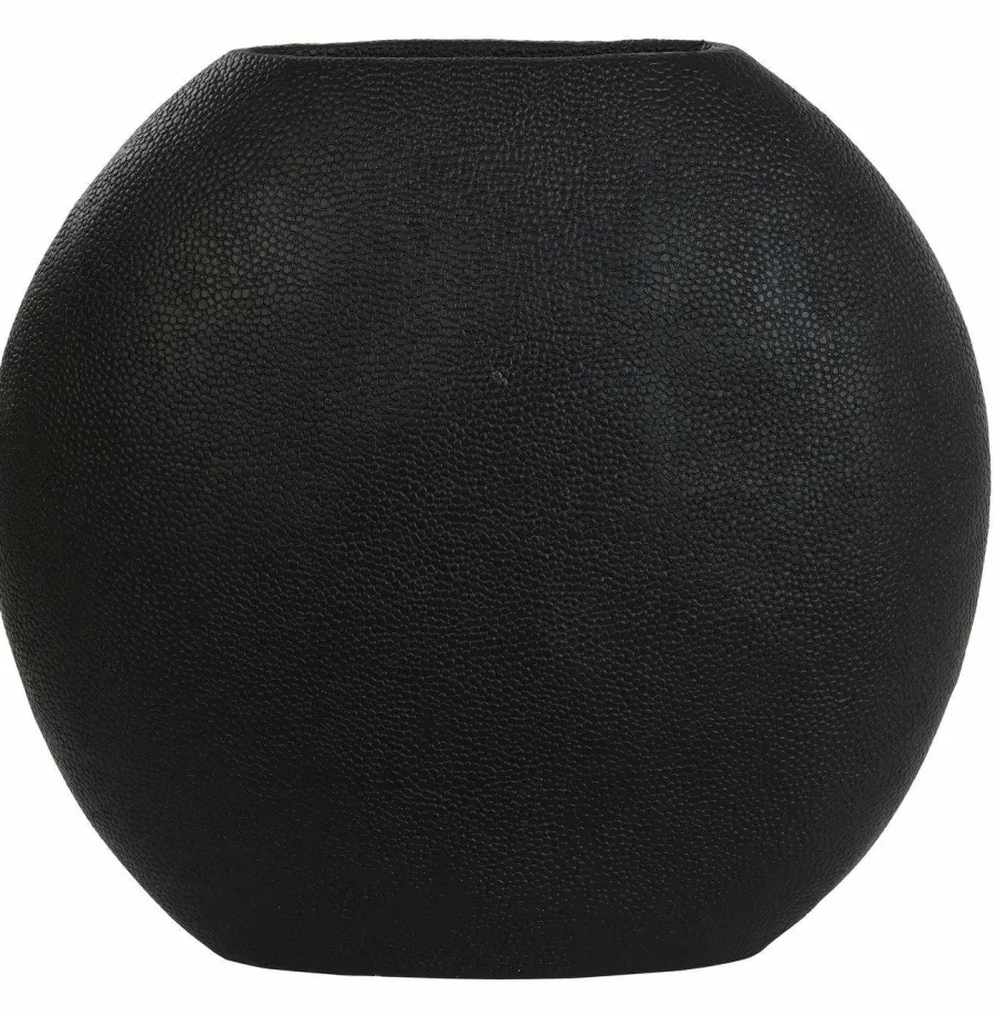 Light en Living Vaas deco RAYSKIN mat zwart - 49,5x20x45 cm New