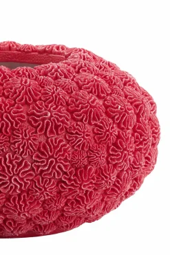 Light en Living Vaas Deco Ø37X21 Cm Coral Rood