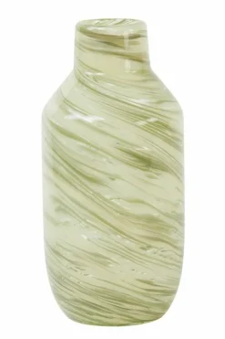 Light en Living Vaas INDIE glas groen - 2 maten Discount
