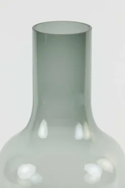 Light en Living Vaas KAELA glas grijs - 2 maten Clearance