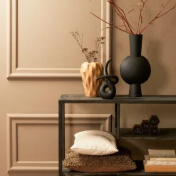 Light en Living Vaas KAVANDU mat zwart - 3 maten Online