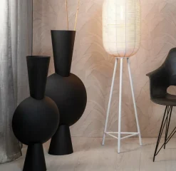 Light en Living Vaas KAVANDU mat zwart - 3 maten Online
