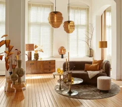 Light en Living Vaas KAVANDU antiek brons - 13,5 x 9 x 39,5 cm Clearance