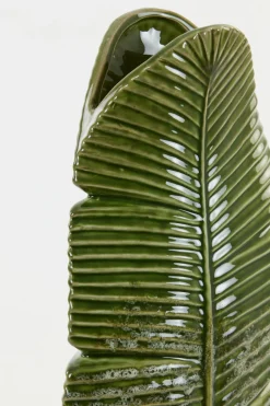 Light en Living Vaas LOU keramiek groen - 19 x 11 x 46,5 cm Hot