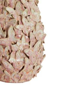Light en Living Vaas MARIPOSA Ø23x36,5 cm – Keramiek Roze | Light & Living Online