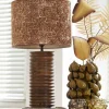Light en Living Vaas NATALIA keramiek geel-bruin - 2 afmetingen Online