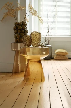 Light en Living Vaas NATALIA keramiek geel-bruin - 2 afmetingen Online