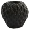 Light en Living Vaas Strawberry zwart - 15x14,5x14,5 cm Outlet