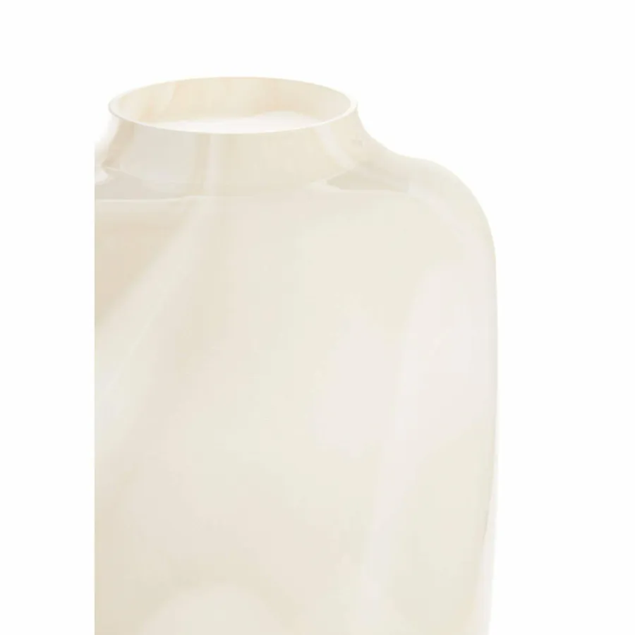 Light en Living Vaas Ø34x50 cm KOBALA glas zand-crème
