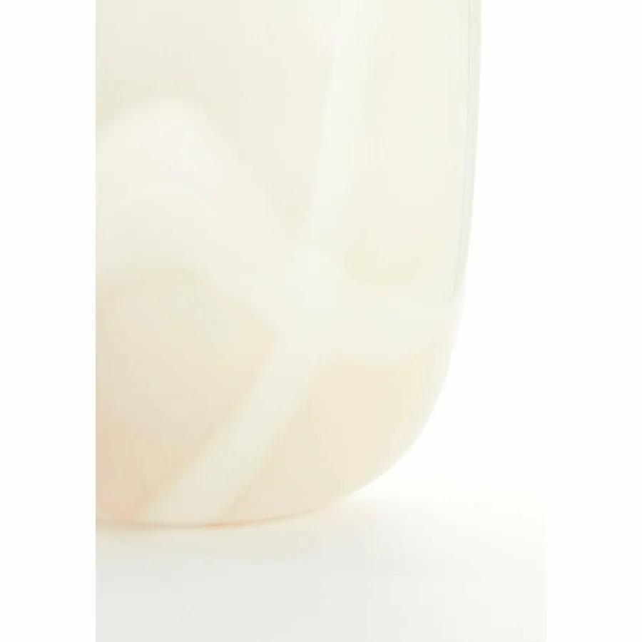 Light en Living Vaas Ø34x50 cm KOBALA glas zand-crème