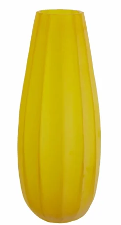 Light en Living Vaas Ø17,5x44,5 cm BRADLEY glas geel Discount