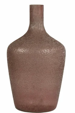 Light en Living Vaas Ø20x40 cm MOLUSI glas donker koper Hot