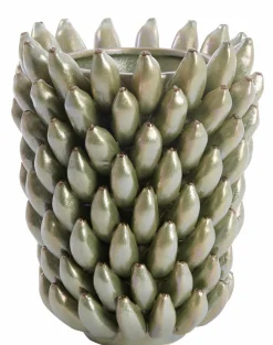 Light en Living Vaas Ø25x45 cm ZITA keramiek groen parelmoer Best