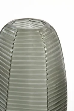 Light en Living Vaas Ø23x37,5 cm MAEVA smoke glas grijs Clearance