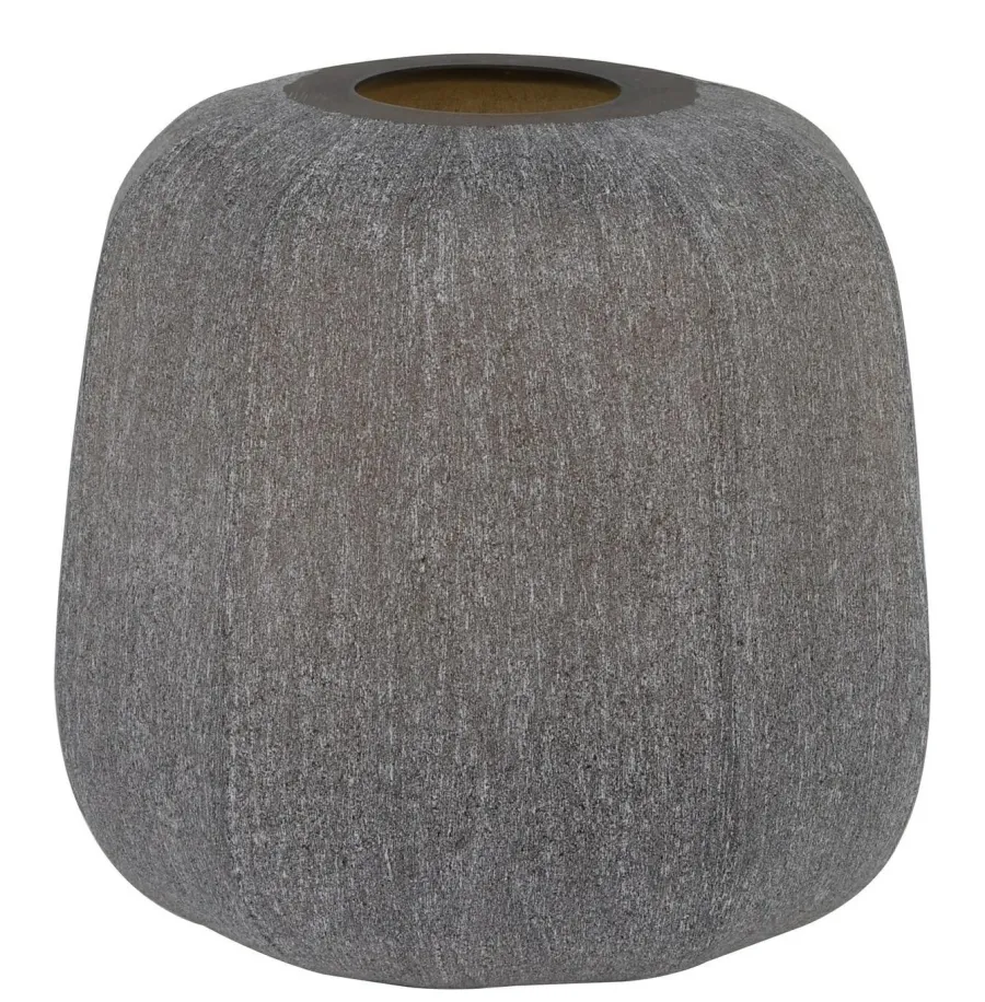 Light en Living Vaas Ø23x24 cm PACENGO donker bruin Clearance
