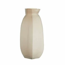 Light en Living Vaas 24,5x22,5x50,5 cm VELIKO glas bruin Best
