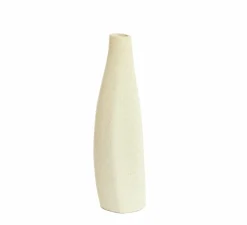 Light en Living Vaas 11,5x10x40 cm MERZO keramiek ecru