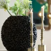 Light en Living Vaas 52x23x46,5 cm PHYLIA mat zwart Sale