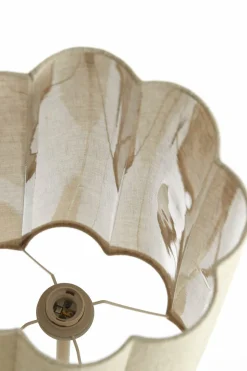 Light en Living Vloerlamp Ø30x165 cm FRINGE naturel+crème Hot
