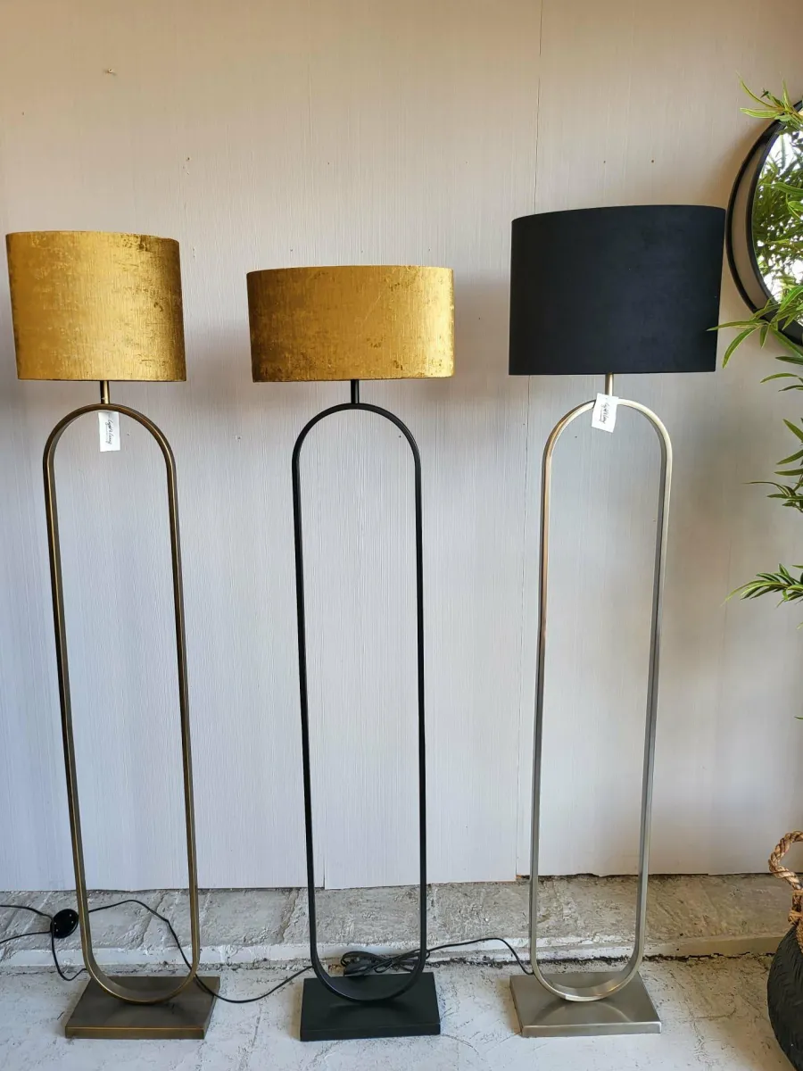 Light en Living Vloerlamp 30x15x142 cm JAMIRI licht goud Best