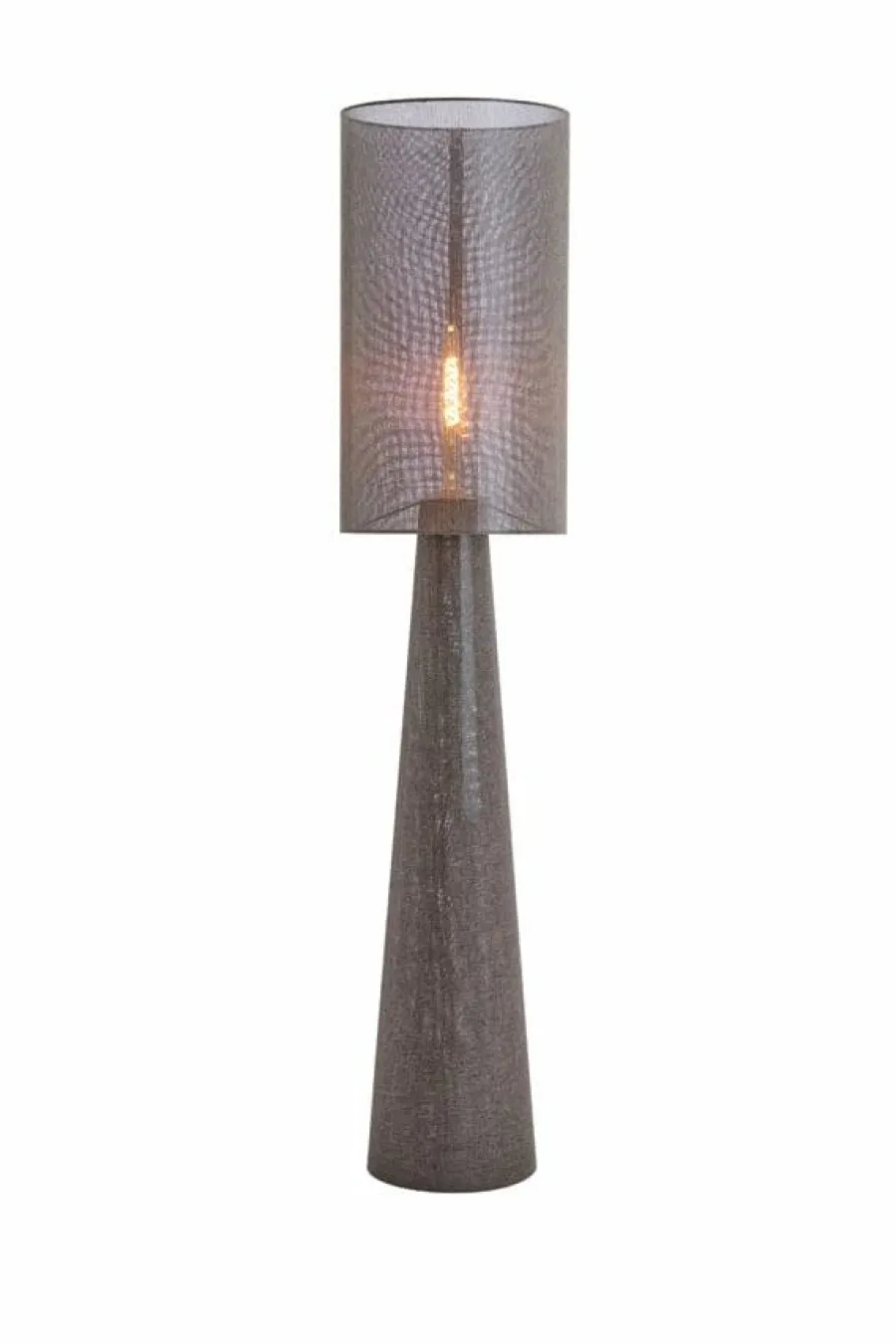 Light en Living Vloerlamp Ø38x180 cm MICKY linnen bruin Discount