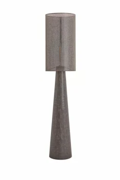 Light en Living Vloerlamp Ø38x180 cm MICKY linnen bruin Discount