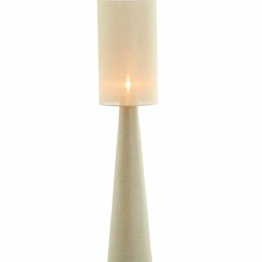 Light en Living Vloerlamp Ø38x180 cm MICKY linnen olijf groen Online