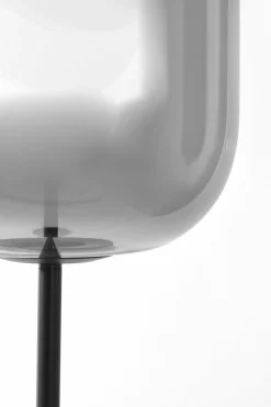 Light en Living Vloerlamp Ø35x160 cm JULIA glas smoke+zwart