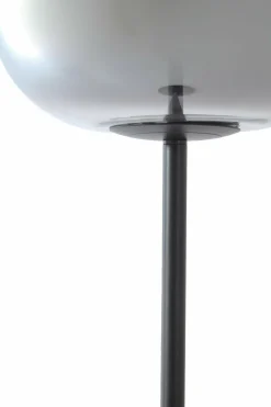 Light en Living Vloerlamp Ø35x160 cm JULIA glas smoke+zwart