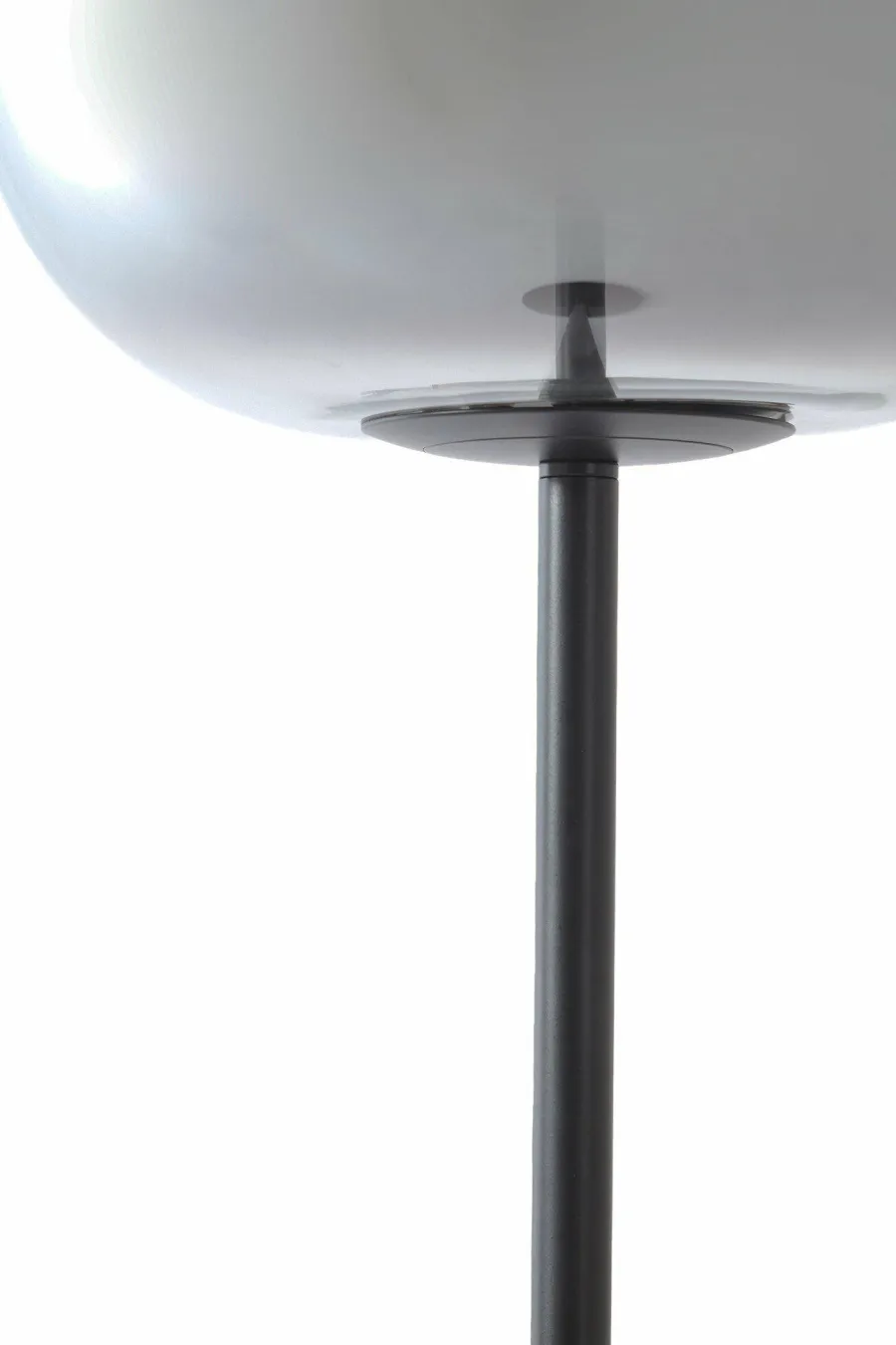 Light en Living Vloerlamp Ø35x160 cm JULIA glas smoke+zwart
