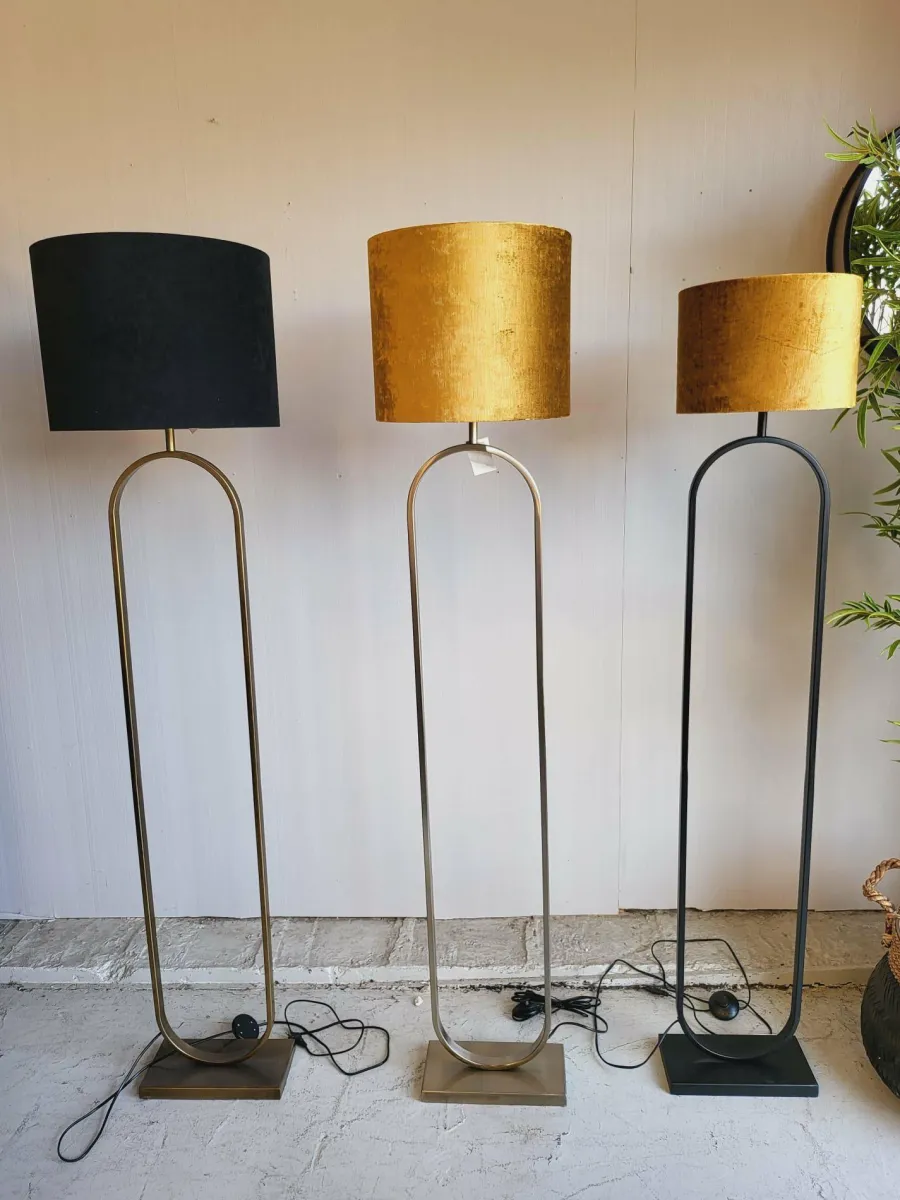 Light en Living Vloerlamp 30x15x142 cm JAMIRI antiek koper Hot